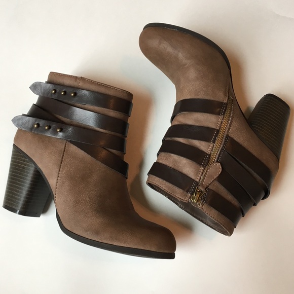 Madden Girl Shoes - Madden Girl Deluxxxe Booties Size 7.5